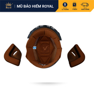 Combo Lót Nón Ốp Tai Bộ Lót Mũ Bảo Hiểm Royal M139 Phụ Kiện Thay Thế Mũ Bảo Hiểm, Dễ Dàng Vệ Sinh