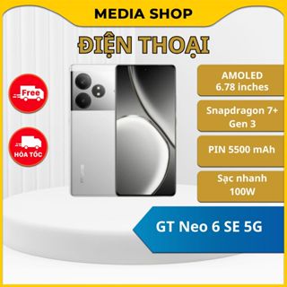 Điện thoại Realme GT Neo 6 SE 5G (Bảo Hành 12 Tháng) - Snapdragon 7+ Gen 3