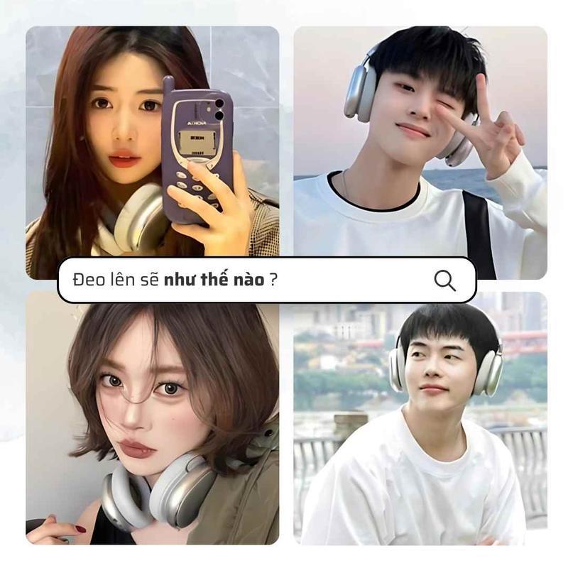 Tai Nghe Chụp Tai Bluetooth P959 Chống Ồn Thể Thao Pin 10-15h Nghe Nhạc Kết Nối 10m | BigBuy360 - bigbuy360.vn