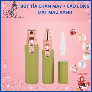  Máy tỉa lông mũi mày cạo lông mặt đa năng làm sạch vùng kín bikini cho nữ êm ái Satra Mall 