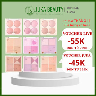  Phấn má hồng 4 ô Dasique Blending Mood Cheek 