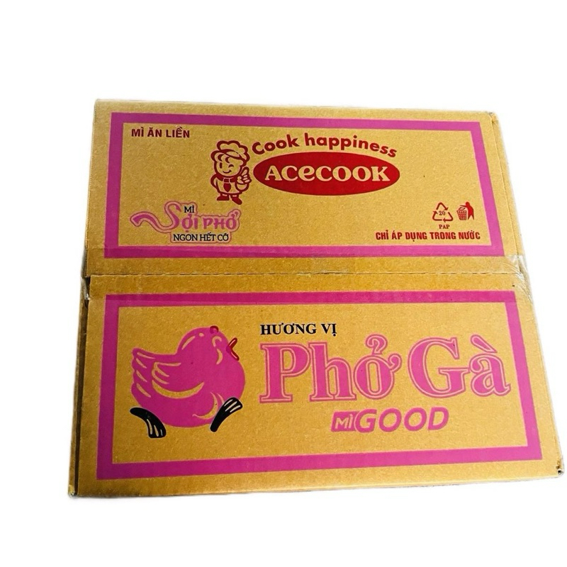 1 THÙNG MÌ PHỞ GÀ GOOD 30 GÓI ACECOOK- MÌ ĂN LIỀN miến li ề n