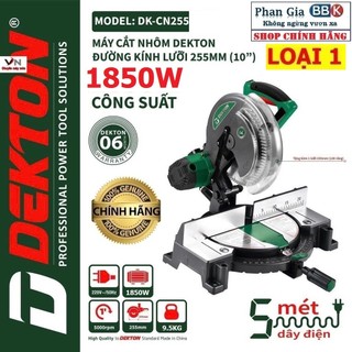 MÁY CẮT NHÔM DEKTON 255CR-ĐỘNG CƠ 100% DÂY ĐỒNG - SẢN PHẨM CHÍNH HÃNG!