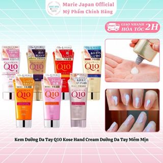  Kem Dưỡng Da Tay Q10 Mềm Mịn Kose Hand Cream Nhật Bản Tuýp 80g - Marie Japan 