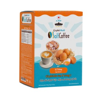 Cà phê muối - SaltCoffee (hộp 9 gói) cà phê hòa tan 4in1