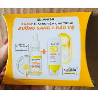 Dưỡng chất cho da  Garnier Bright Complete Serum 4%- 7,5ml