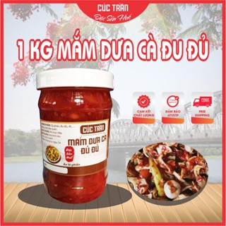 Mắm dưa cà đu đủ siêu ngon,  gồm đu đủ, củ kiệu, cà pháo,... - đặc sản Huế hủ 500g - CTB593
