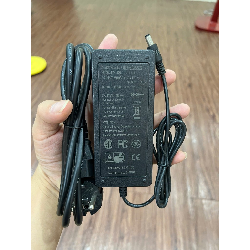 Adapter DC 30v 3a Loại Tốt Bảo hành 12 tháng