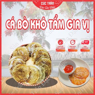 1 kg cá bò khô tẩm gia vị  loại ngon chưa nướng, khô cá bò tẩm gia vị, đặc sản Đà Nẵng túi 500g  - CTB635
