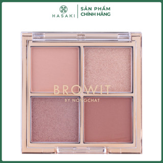  Bảng Phấn Mắt Browit #Expensive Nude Tông Nâu Cổ Điển 4 Ô 