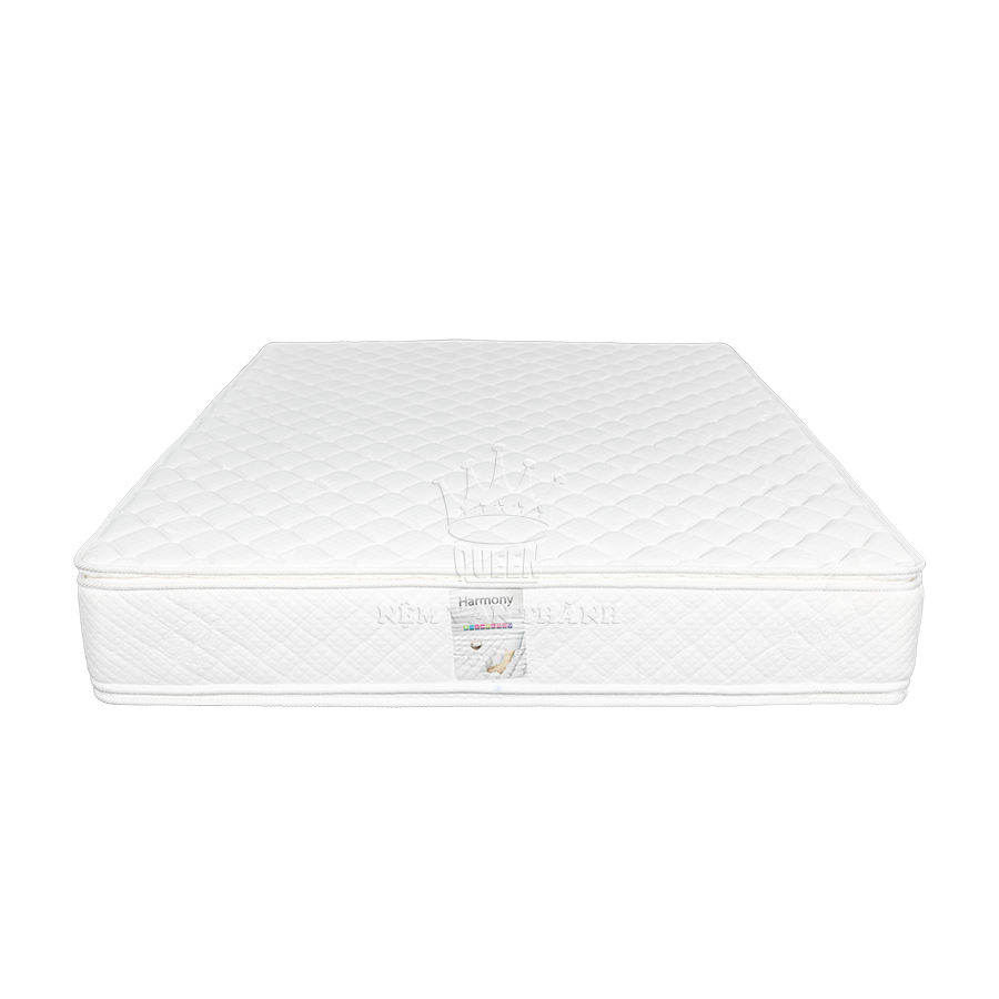 Nệm Lò Xo Túi Harmony Vạn Thành - Lò Xo Túi Độc Lập, Nâng Đỡ Đa Vùng, Độ Cao 30cm, Bảo Hành 12 Năm