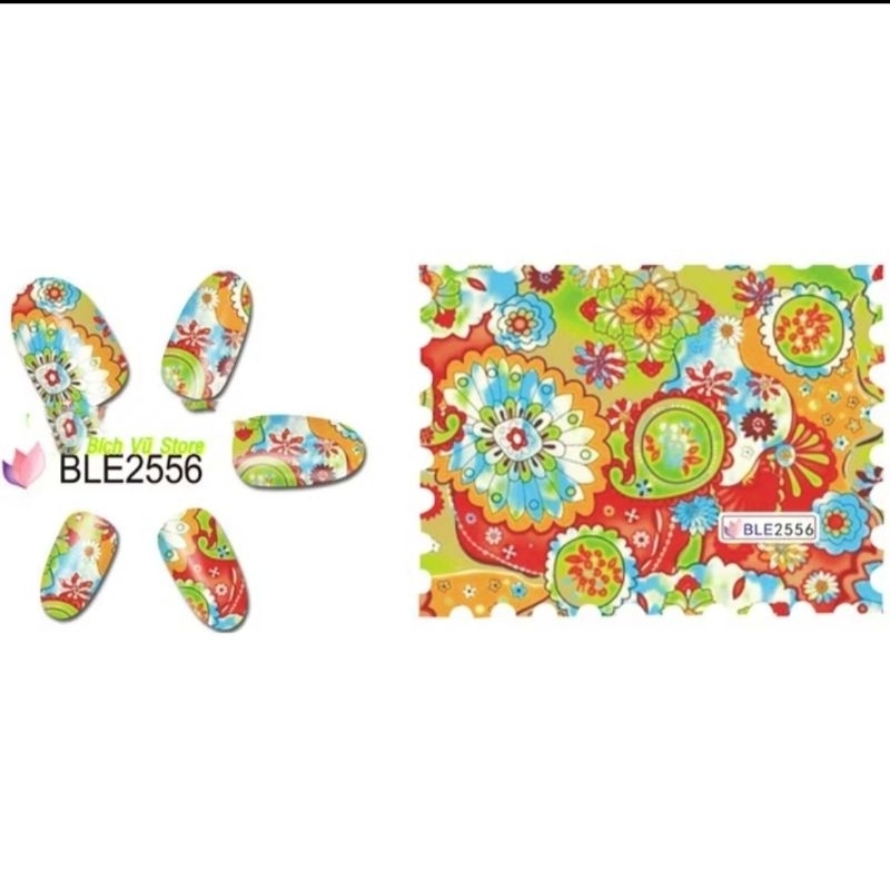 Decal NƯỚC dán móng mã BLE(HDSD MÔ TẢ SP)