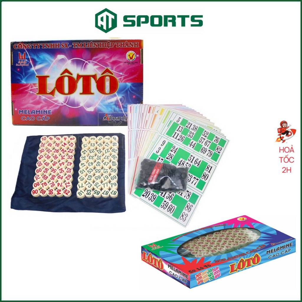 Cờ Lô Tô Melamine AAA Cao Cấp Liên Hiệp Thành - Board Game - Trò Chơi Giải Trí