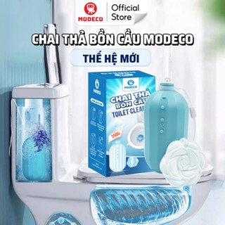 Chai Thả Bồn Cầu Khử Mùi Diệt Khuẩn Modeco 250g, Tẩy Vệ Sinh Làm Sạch Toilet - Mùi Hương Thơm Hoa Cỏ Dễ Chịu