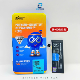 Pin Zhicool dung lượng cao và chuẩn cho IP 5 5S 5C 5SE 6 6S 7 8 Plus X XR XS XSM 11 12 13 14 15 16 Plus Pro Max SE2 SE3