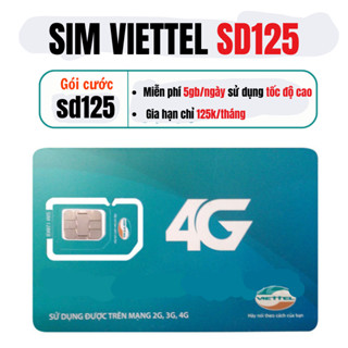 [ RẺ SẬP SÀN ] Sim Data 5G Viettel Ưu Đãi Khủng 5GB/Ngày Xem YT Không Giới Hạn Phí Cực Rẻ - Sim Học Sinh Sinh Viên