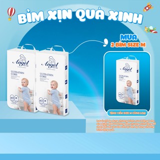 [COMBO 2 BỊCH] Bỉm Quần ANGEL Ultrathin Core full size