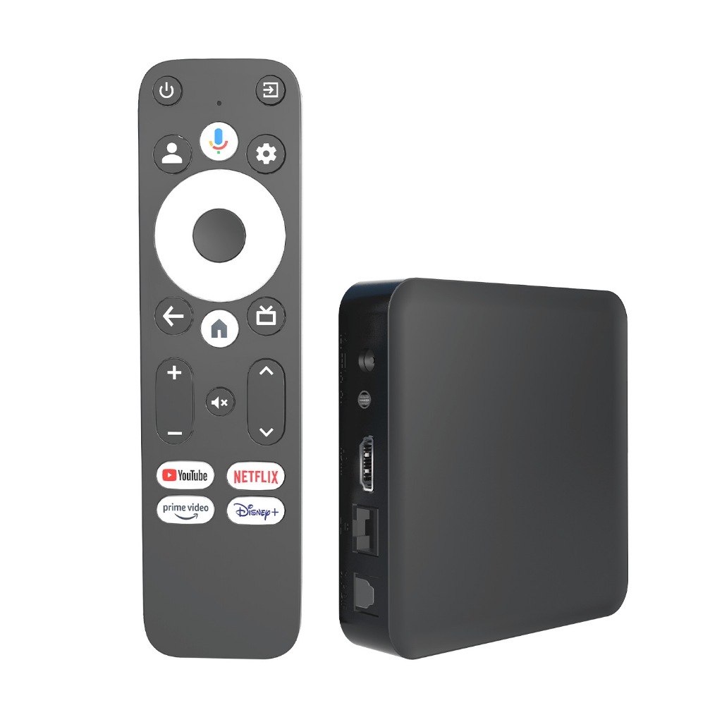 TV Box Android 12 DColor GD2 - Chip Amlogic S905Y4-B, Hỗ Trợ 4K UHD, Điều Khiển Giọng Nói