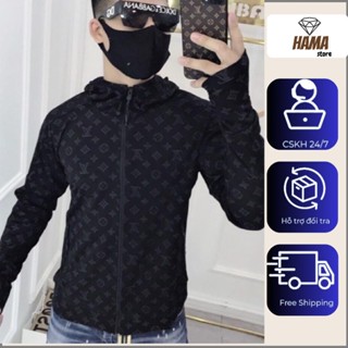 Áo Chống Nắng Nam Nữ LV Vải Umi Thông hơi Co Dãn 4 Chiều Logo Dập Nổi Siêu Chất HaMa Store86