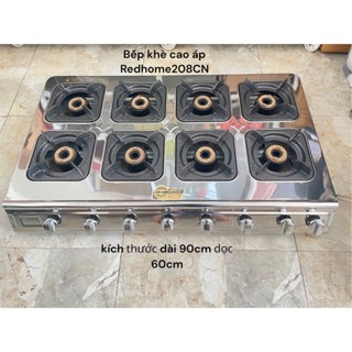 BẾP GAS 8 HỌNG KHÈ BÁN CÔNG NGHIỆP RH208CN