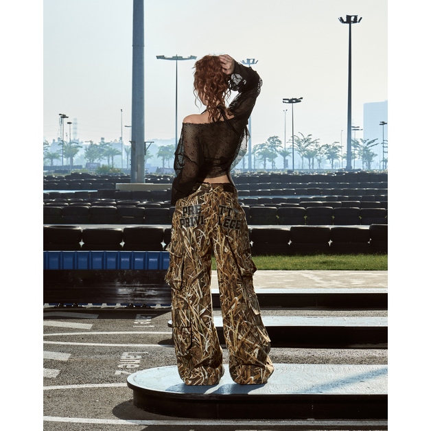 Áo Lưới TWENTI  Tay Dài Croptop Kèm Bra Đen | BigBuy360 - bigbuy360.vn