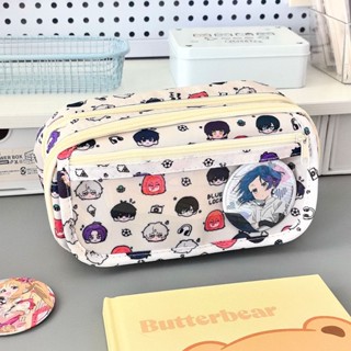 Hộp bút BLUE LOCK-ANMILY dễ thương nhiều ngăn đựng bút đựng phụ kiện rất tiện lợi cho học sinh[B-LOCK]