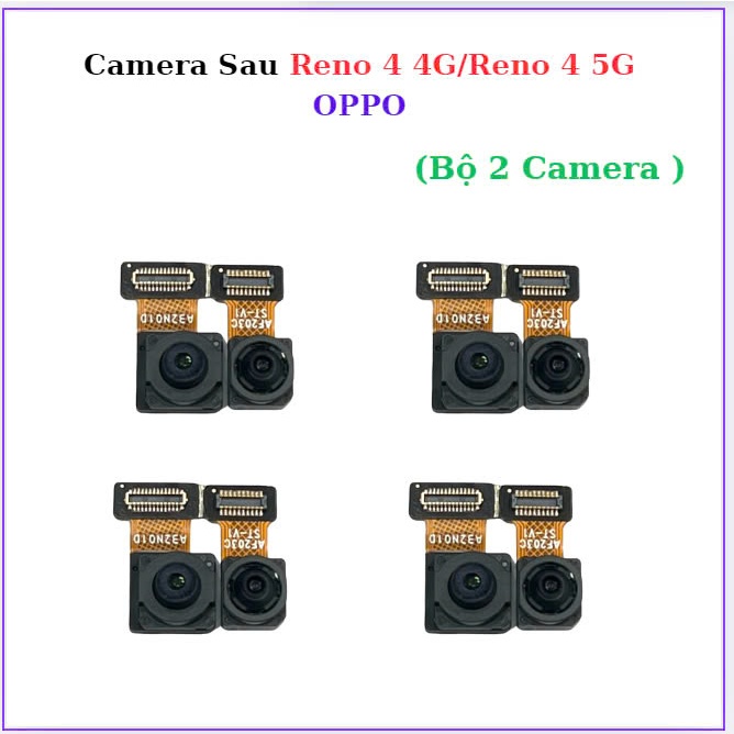 Camera trước Reno 4 4G oppo (Bộ 2 mắt camera Zin)