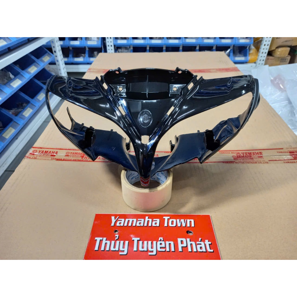 Ốp đầu trước đen bóng JUPITER-MX năm 2007 đến 2011 zin chính hãng yamaha