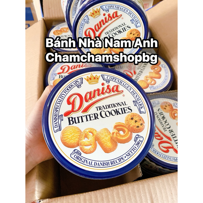 Bánh DANISa 200g hộp thiếc