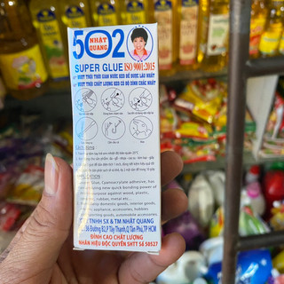 Keo Dán 502 Hiệu Thuận Phong Và Nhật Quang