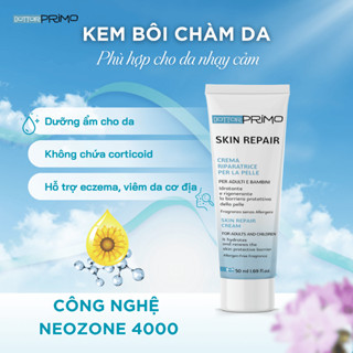 [7/2025]Kem bôi viêm da cơ địa DottorPrimo Skin Repair 50ml hỗ trợ cấp ẩm, cải thiện tình trạng viêm da cơ địa DP0003/13
