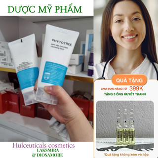 Phytotree Sữa rửa mặt tạo bọt sạch sâu không khô da, dành cho mọi loại da và da mụn 150ml/tuýp.