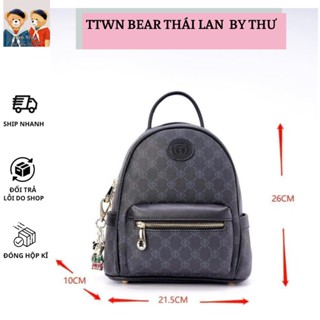 BALO ĐEN TTWN BEAR SIZE M VÀ XL ( Hàng có sẵn ship hỏa tốc)