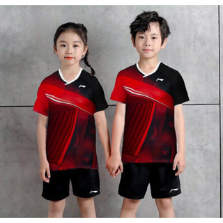 Quần Áo Cầu Lông Trẻ Em Lining Chuyên Nghiệp Dùng Trong Tập Luyện Và Thi Đấu Cầu Lông A494