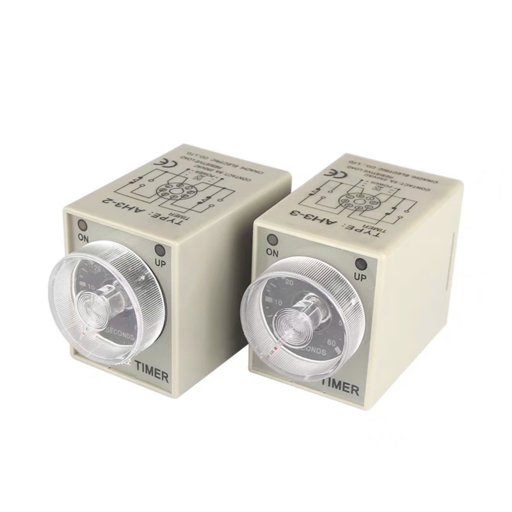 Rơ Le Thời Gian, Timer CKC AH3-3 chưa kèm đế (220V, 24V, 12V)