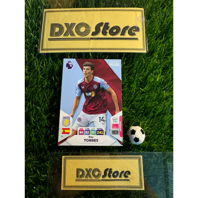 [ CHÍNH HÃNG ] - PANINI ADRENALYN XL PREMIER LEAGUE PLUS 2024 - PAU TORRES (ASTON VILLA)