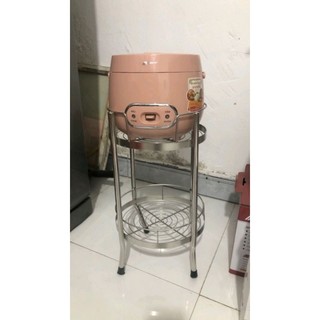 Kệ inox để bình nước 20l, nồi cơm bé hàng dày
