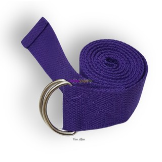 Dây tập yoga sợi cotton 1m8 móc chữ C tự khóa