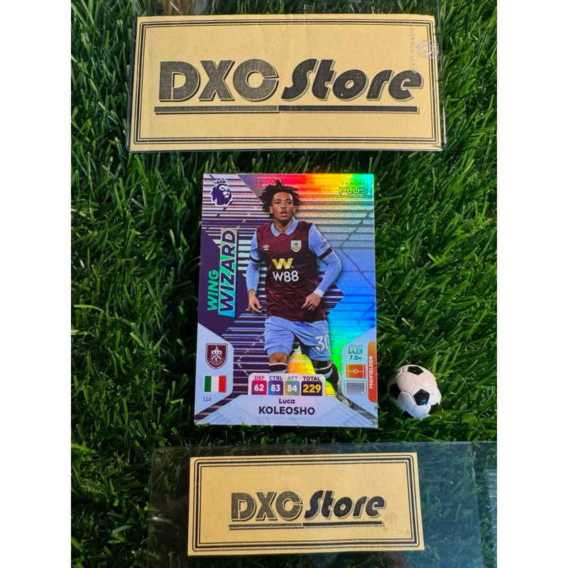 [ CHÍNH HÃNG ] - WING WIZARD - PANINI ADRENALYN XL PREMIER LEAGUE PLUS 2024 - LUCA KOLEOSHO (BURNLEY