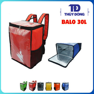 Balo giữ nhiệt giao hàng 30L - Túi Shipper giao đồ ăn - túi giao trà sữa