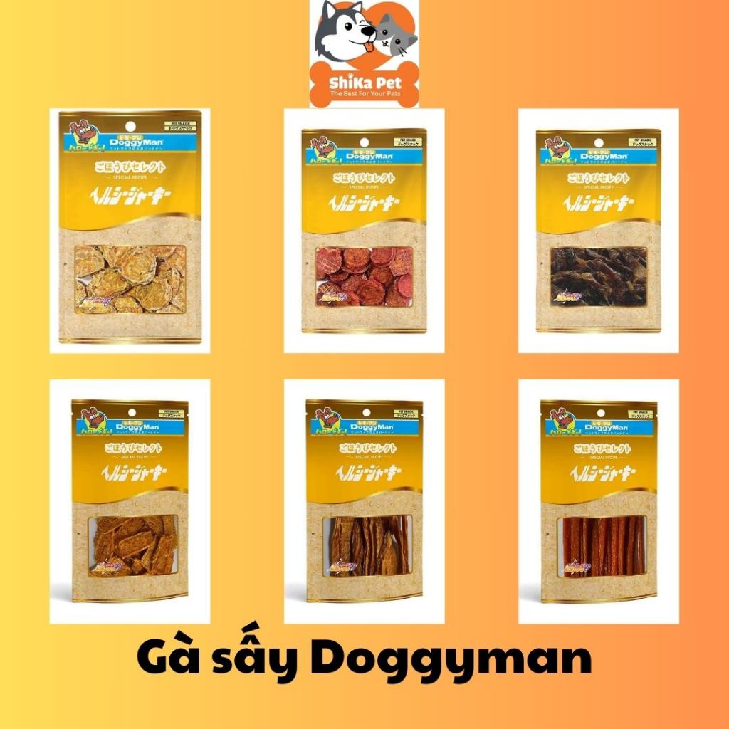 Snack Gà Sấy/Mề Gà Sấy Cho Chó Doggyman