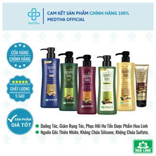 Dầu gội Dược liệu Nguyên Xuân - Dưỡng tóc, giảm rụng tóc, phục hồi hư tổn Dược phẩm Hoa Linh (Chai 250ml)