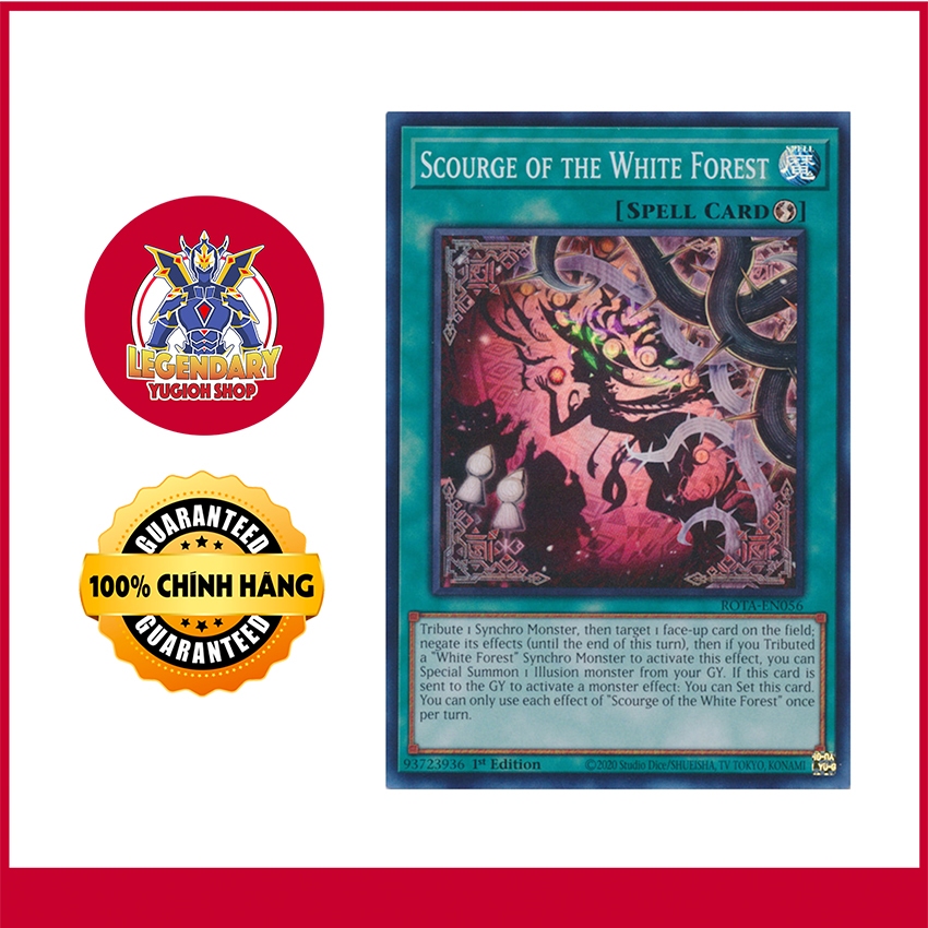 [Thẻ Bài Yugioh Chính Hãng] Scourge of the White Forest