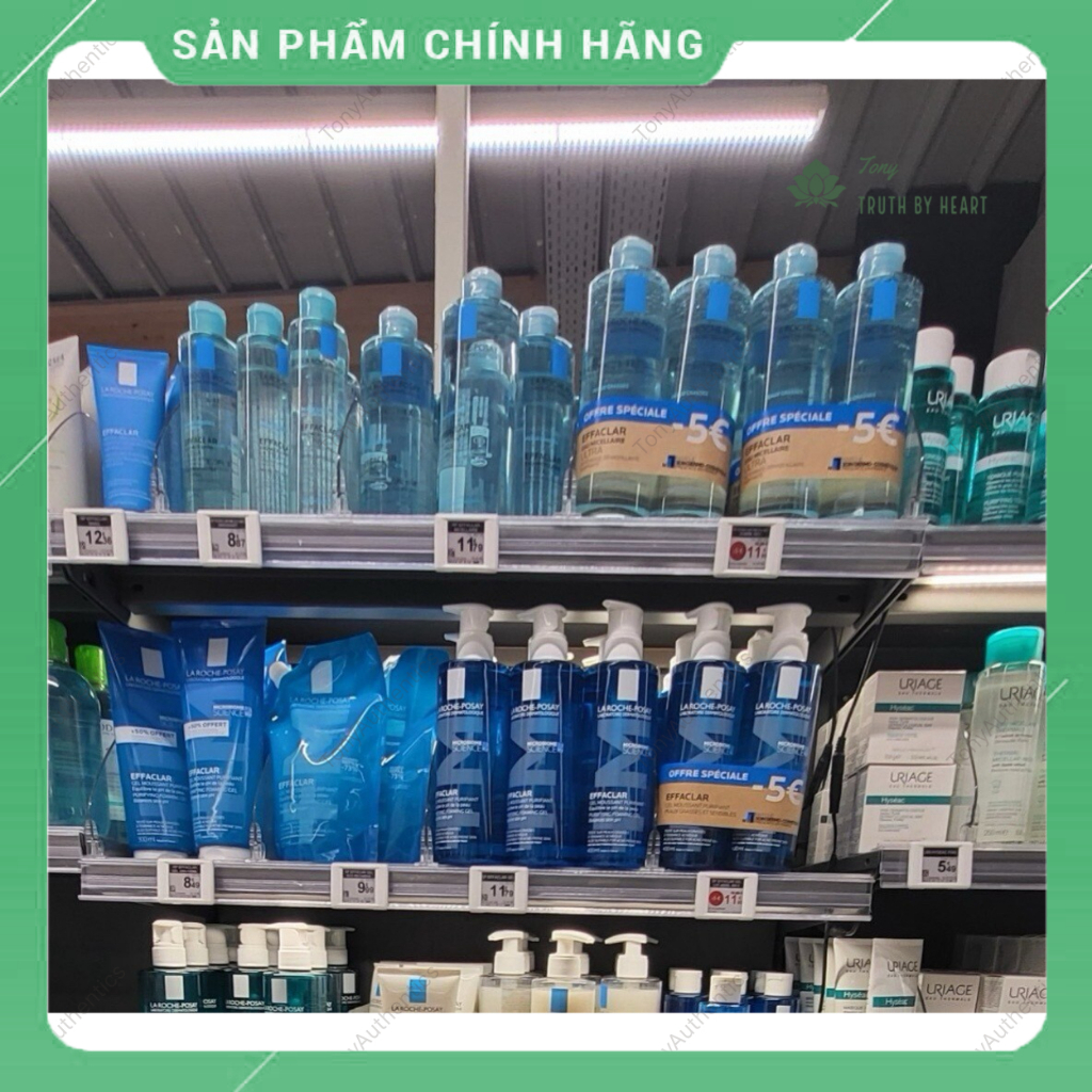 Sữa rửa mặt cho da dầu mụn Effaclar M+ chai 400ml