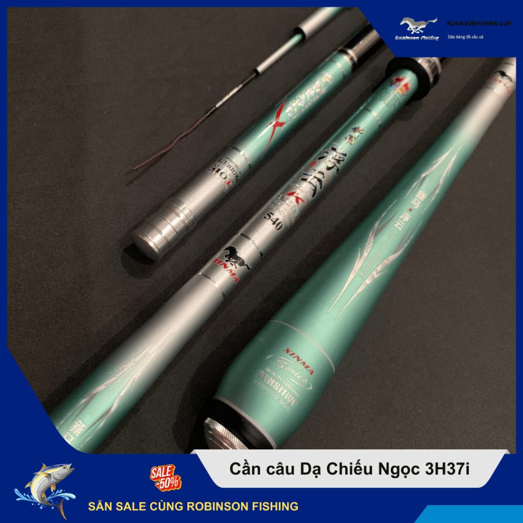 Cần Câu Tay Xinma Dạ Chiếu Ngọc 3H 4H Chuyên Gảy Rô Diếc Tạo Cảm Giác