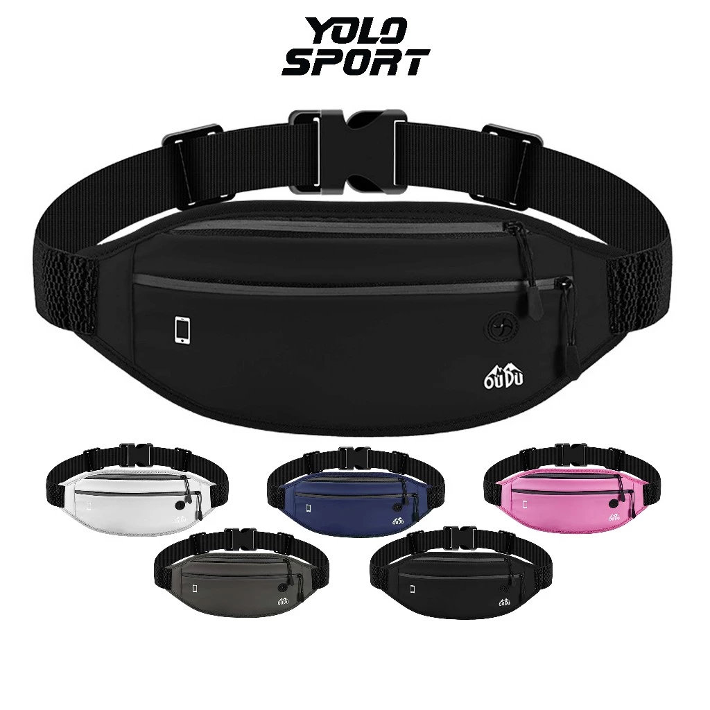 Túi Đai Đeo Bụng Siêu Nhẹ Chống Thấm Dùng Chạy Bộ Chơi Thể Thao Đa Năng Đựng Đồ Đạp Xe Leo Núi