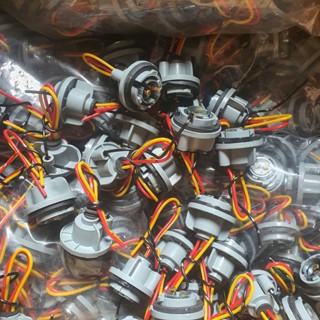  Combo 20 đui đèn 2 tim 2 tóc cho chế độ đèn hậu phanh xe ô tô xe tải hàng chống nước 