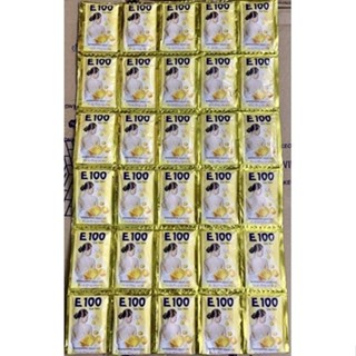 Sữa tắm trắng da E100 vàng 5 dây 24 gói (120 gói)