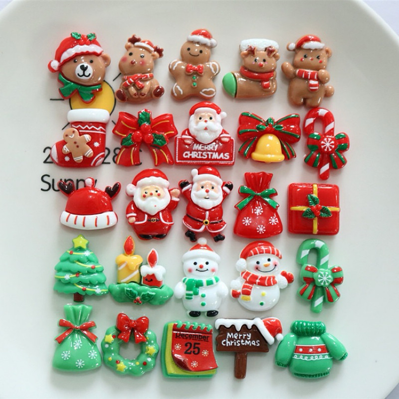 [ĐỌC MÔ TẢ]Charm noel trang trí - Charm nhựa