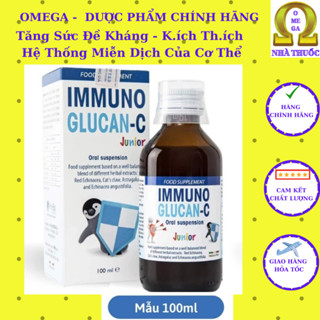  Siro IMMUNO GLUCAN C  Mới Về HD 2027,100ml  - Tăng Cường Khả Năng Miễn Dịch Tăng Sức Đề Kháng Cho Bé Giúp Bé Khỏe Mạnh 